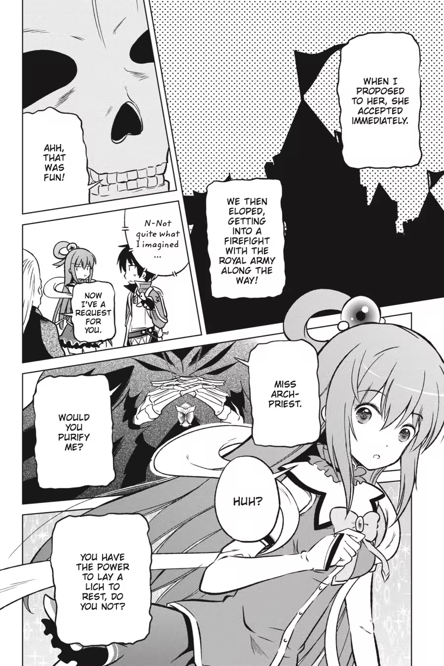 Kono Subarashii Sekai ni Shukufuku o! Chapter 3 page 54 - 