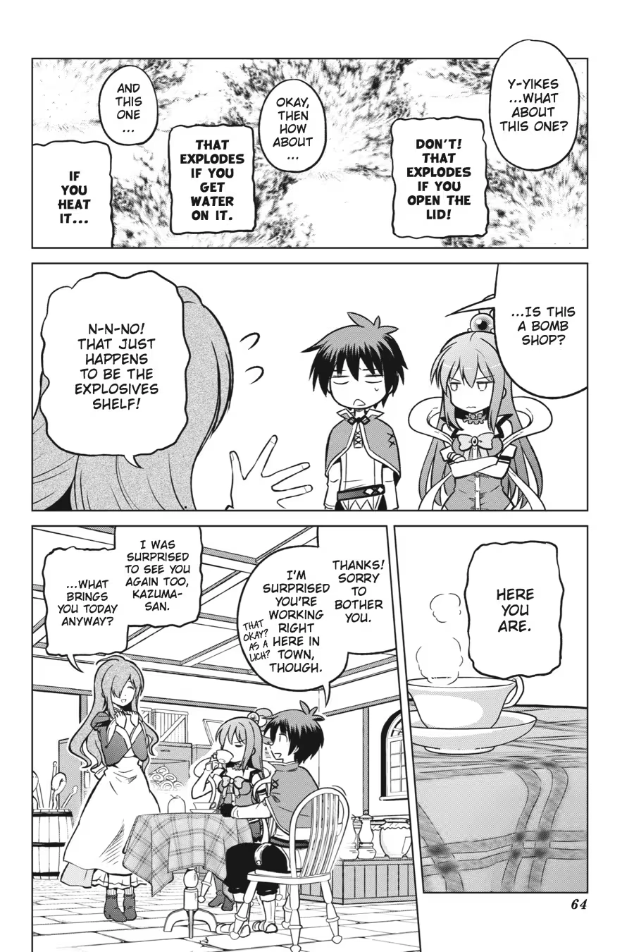 Kono Subarashii Sekai ni Shukufuku o! Chapter 3 page 66 - 