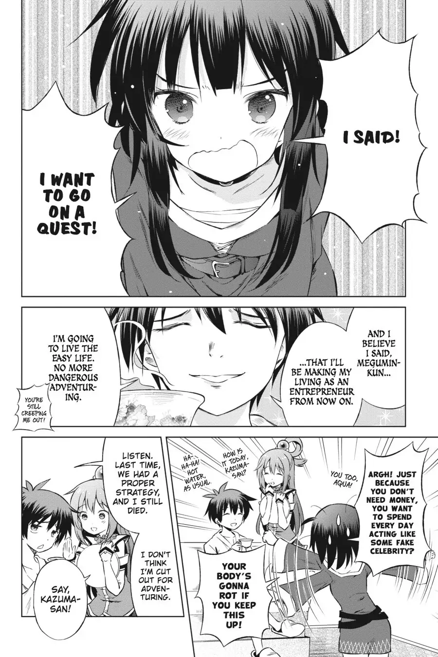 Kono Subarashii Sekai ni Shukufuku o! Chapter 34 page 2 - 