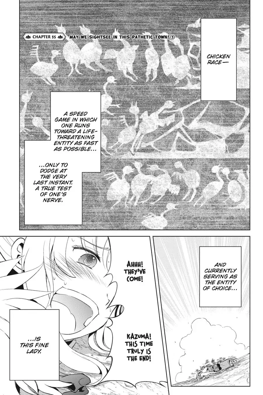 Kono Subarashii Sekai ni Shukufuku o! Chapter 35 page 1 - 