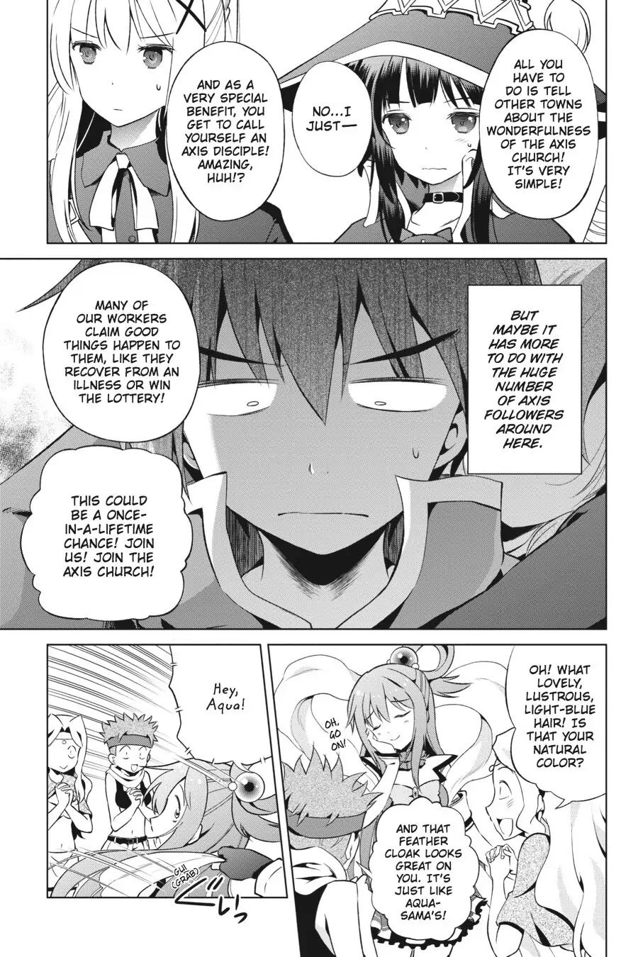 Kono Subarashii Sekai ni Shukufuku o! Chapter 36 page 3 - 