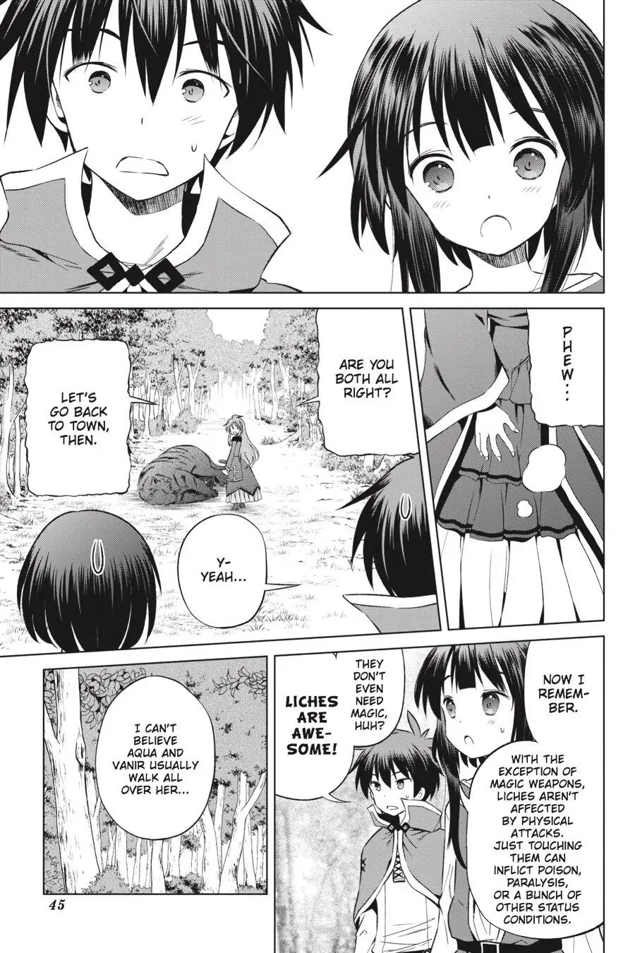 Kono Subarashii Sekai ni Shukufuku o! Chapter 38 page 19 - 