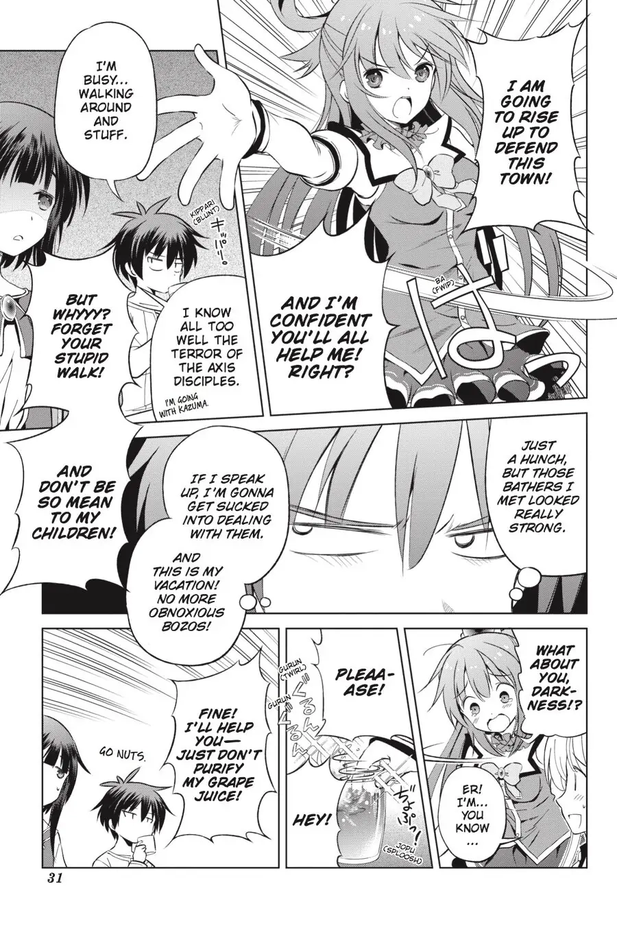 Kono Subarashii Sekai ni Shukufuku o! Chapter 38 page 5 - 