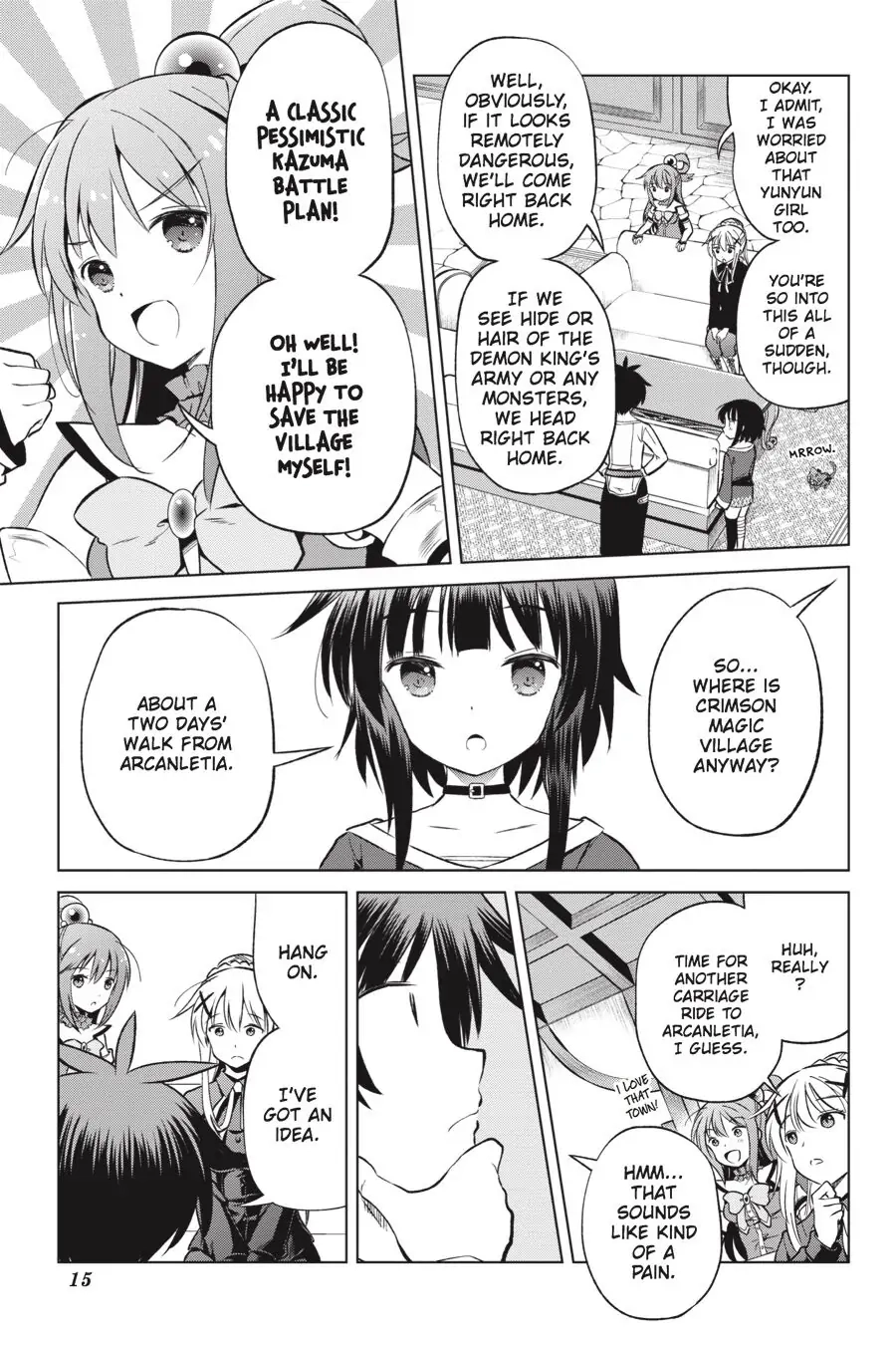 Kono Subarashii Sekai ni Shukufuku o! Chapter 43 page 16 - 