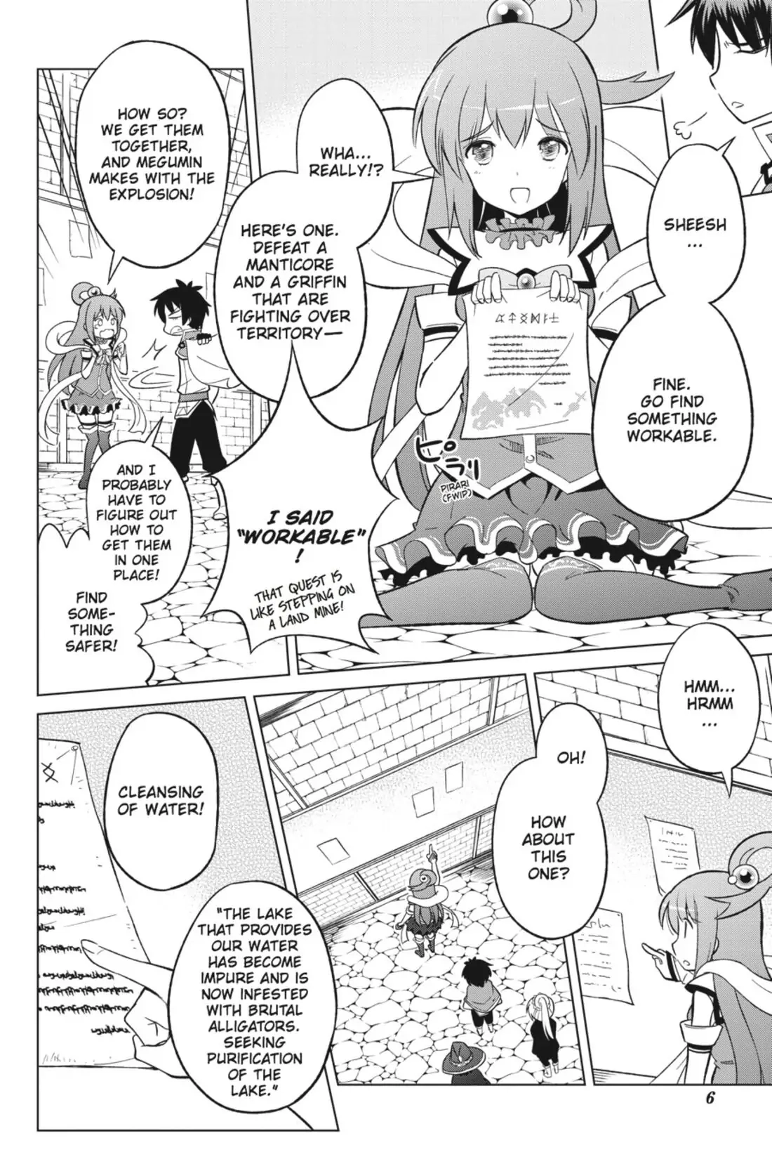 Kono Subarashii Sekai ni Shukufuku o! Chapter 6 page 7 - 