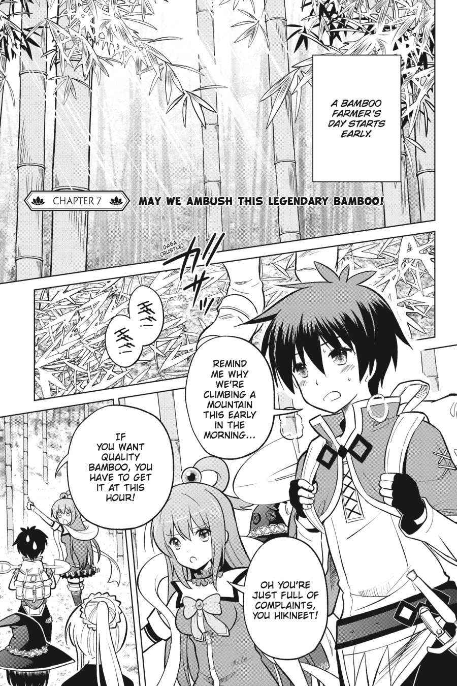Kono Subarashii Sekai ni Shukufuku o! Chapter 7 page 1 - 