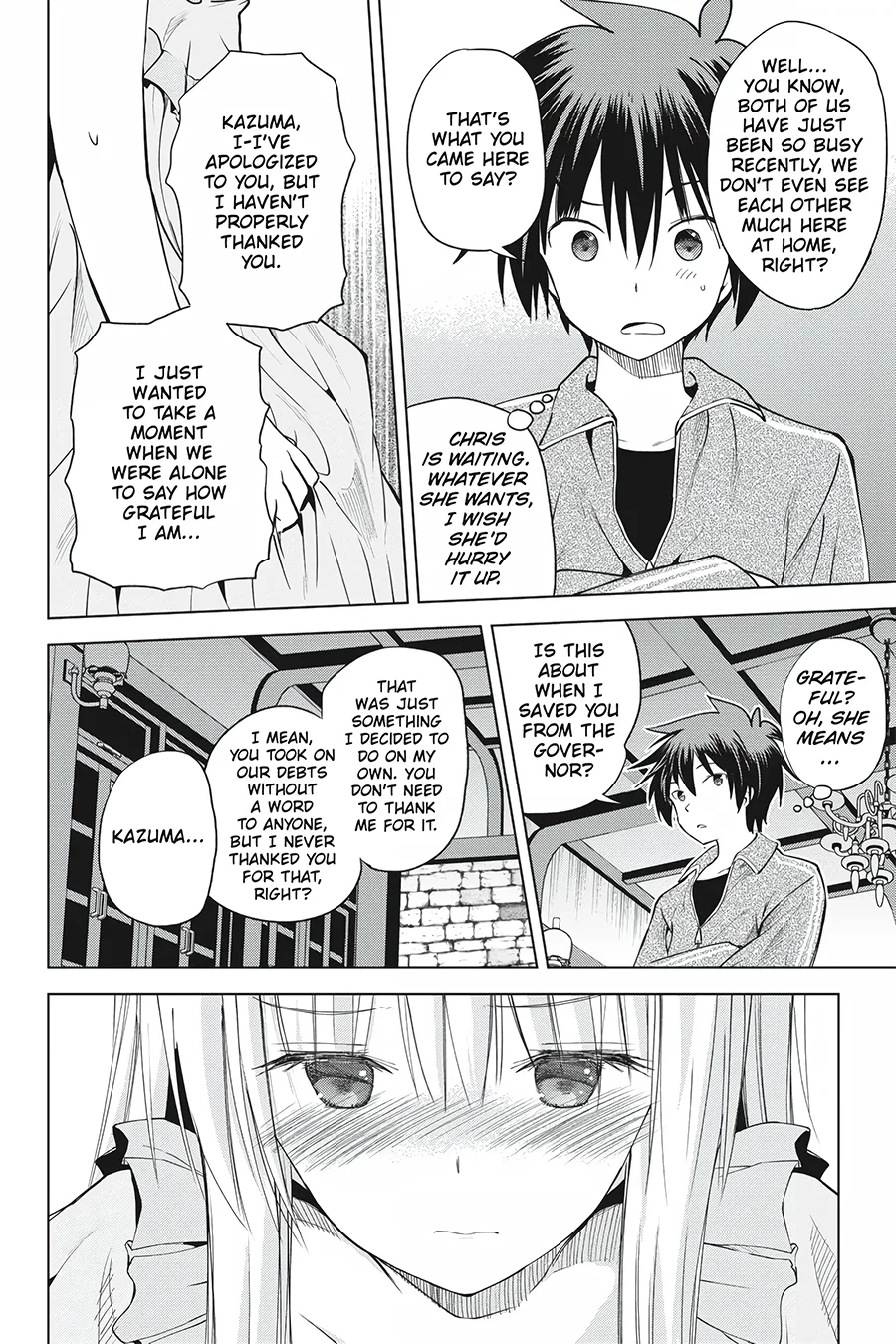 Kono Subarashii Sekai ni Shukufuku o! Chapter 89 page 4 - 