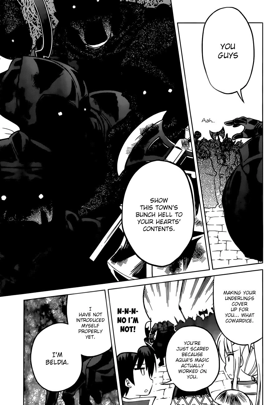 Kono Subarashii Sekai ni Shukufuku o! Chapter 9 page 14 - 