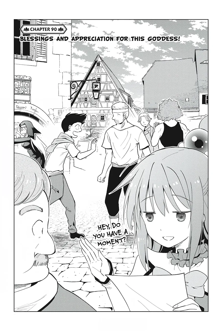 Kono Subarashii Sekai ni Shukufuku o! Chapter 90 page 1 - 