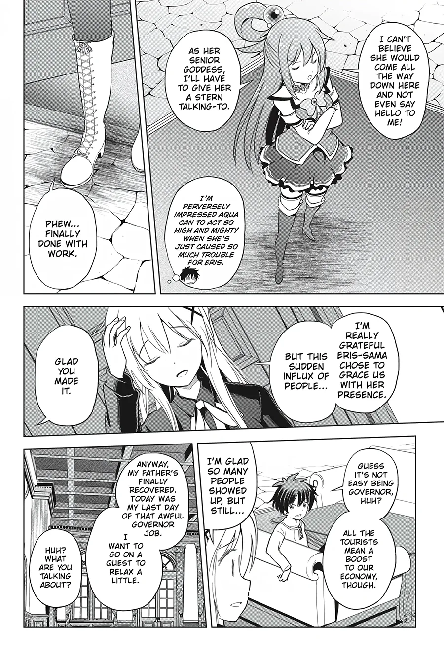 Kono Subarashii Sekai ni Shukufuku o! Chapter 91 page 4 - 