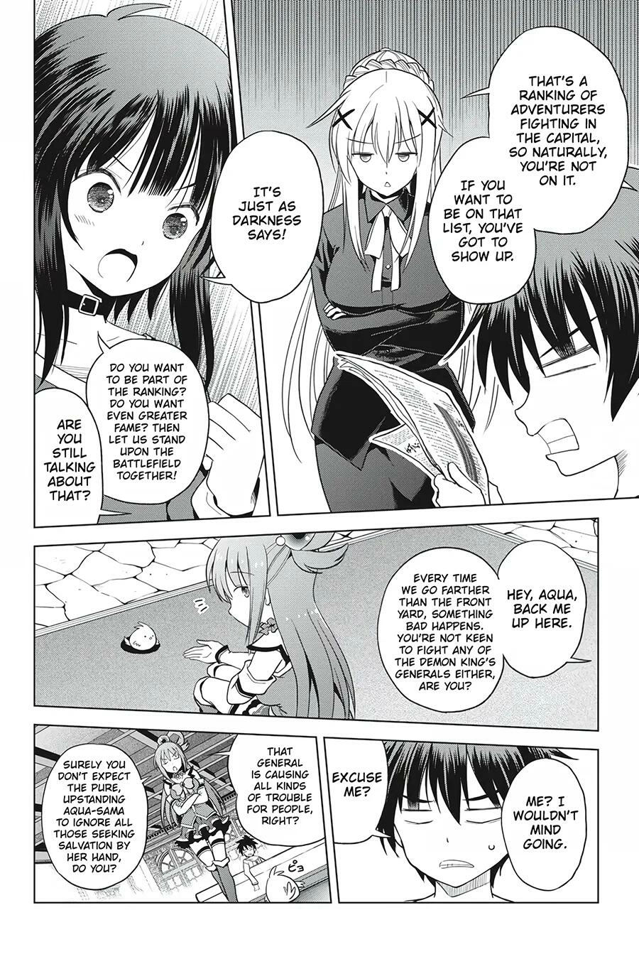 Kono Subarashii Sekai ni Shukufuku o! Chapter 92 page 18 - 