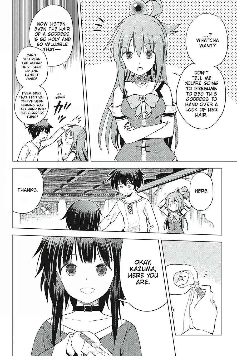 Kono Subarashii Sekai ni Shukufuku o! Chapter 92 page 4 - 