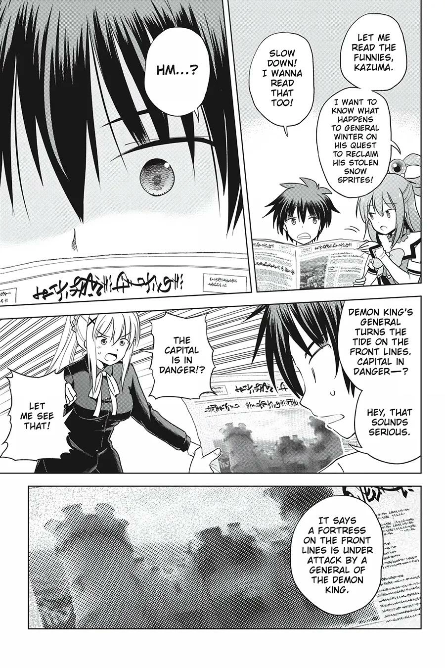 Kono Subarashii Sekai ni Shukufuku o! Chapter 92 page 9 - 