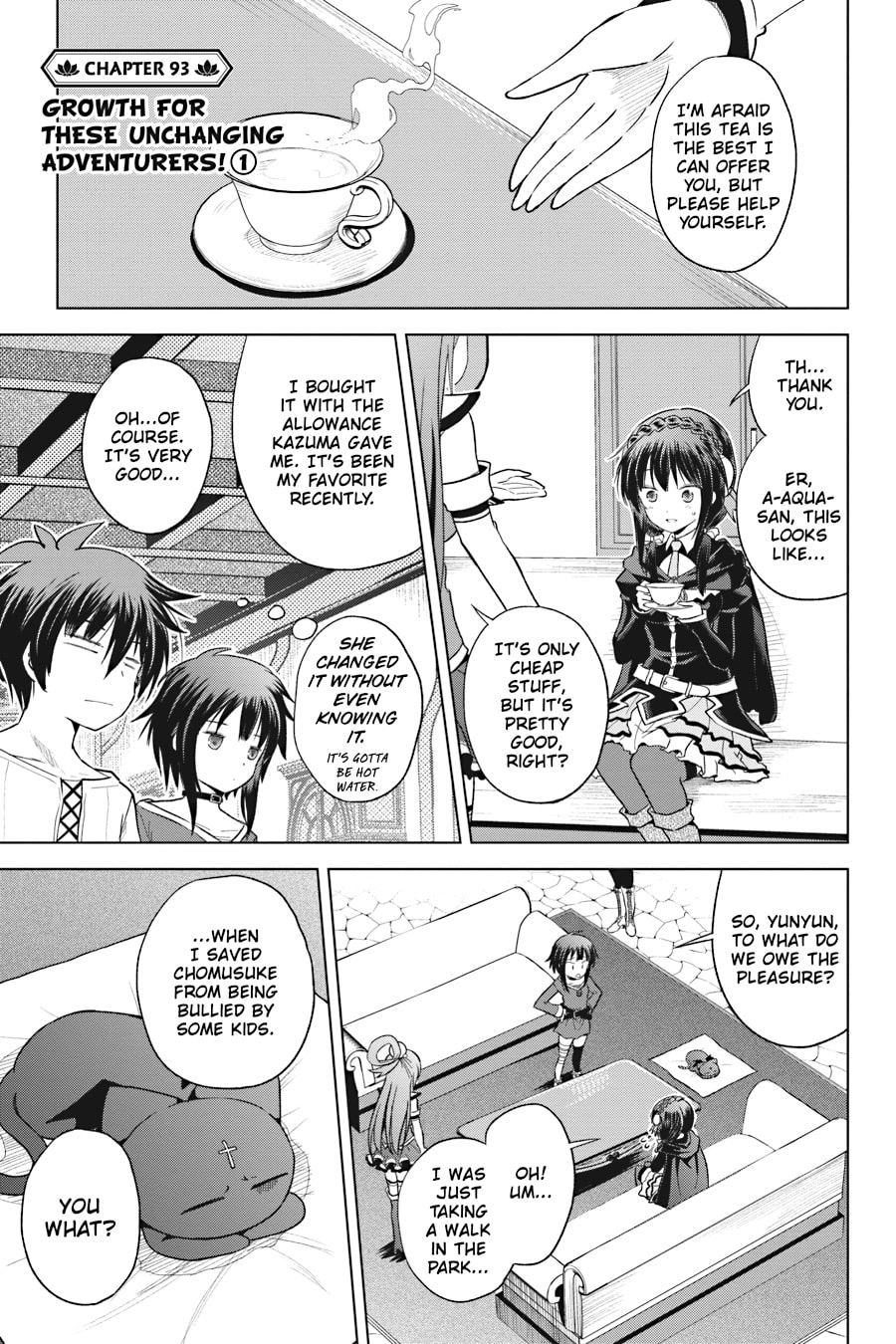 Kono Subarashii Sekai ni Shukufuku o! Chapter 93 page 4 - 