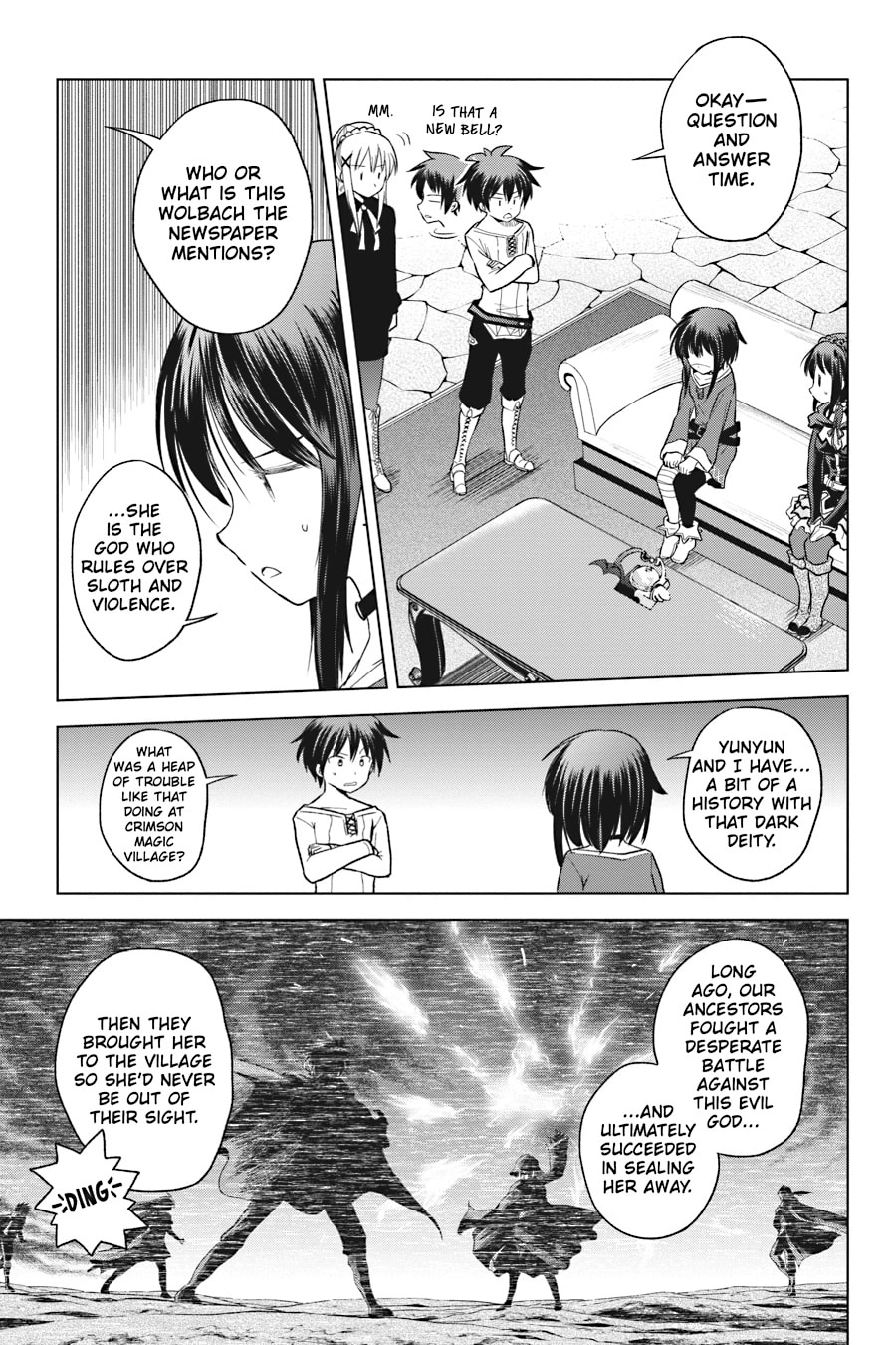 Kono Subarashii Sekai ni Shukufuku o! Chapter 93 page 8 - 