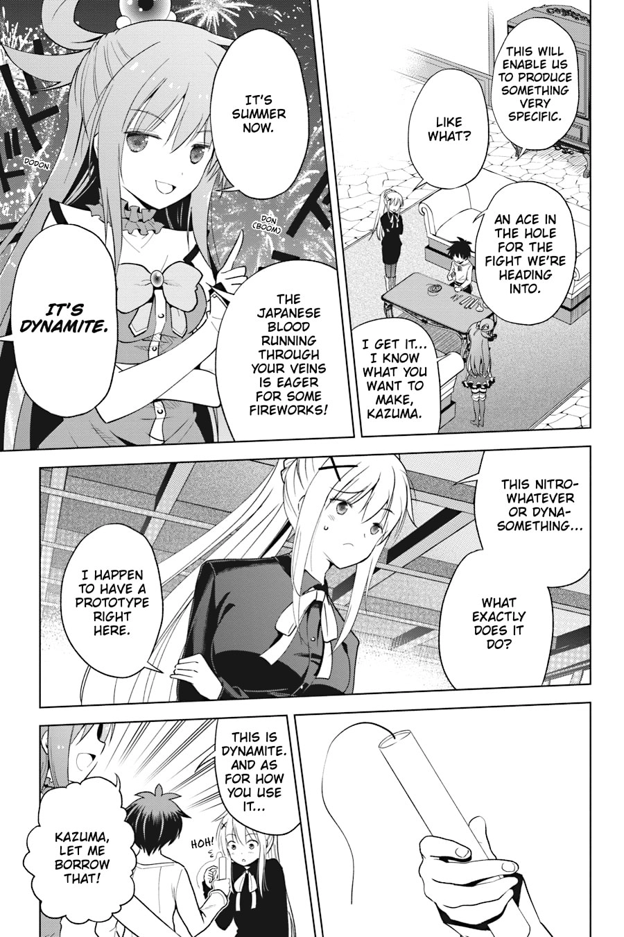 Kono Subarashii Sekai ni Shukufuku o! Chapter 94 page 3 - 