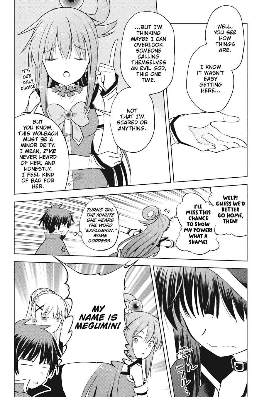 Kono Subarashii Sekai ni Shukufuku o! Chapter 97 page 4 - 