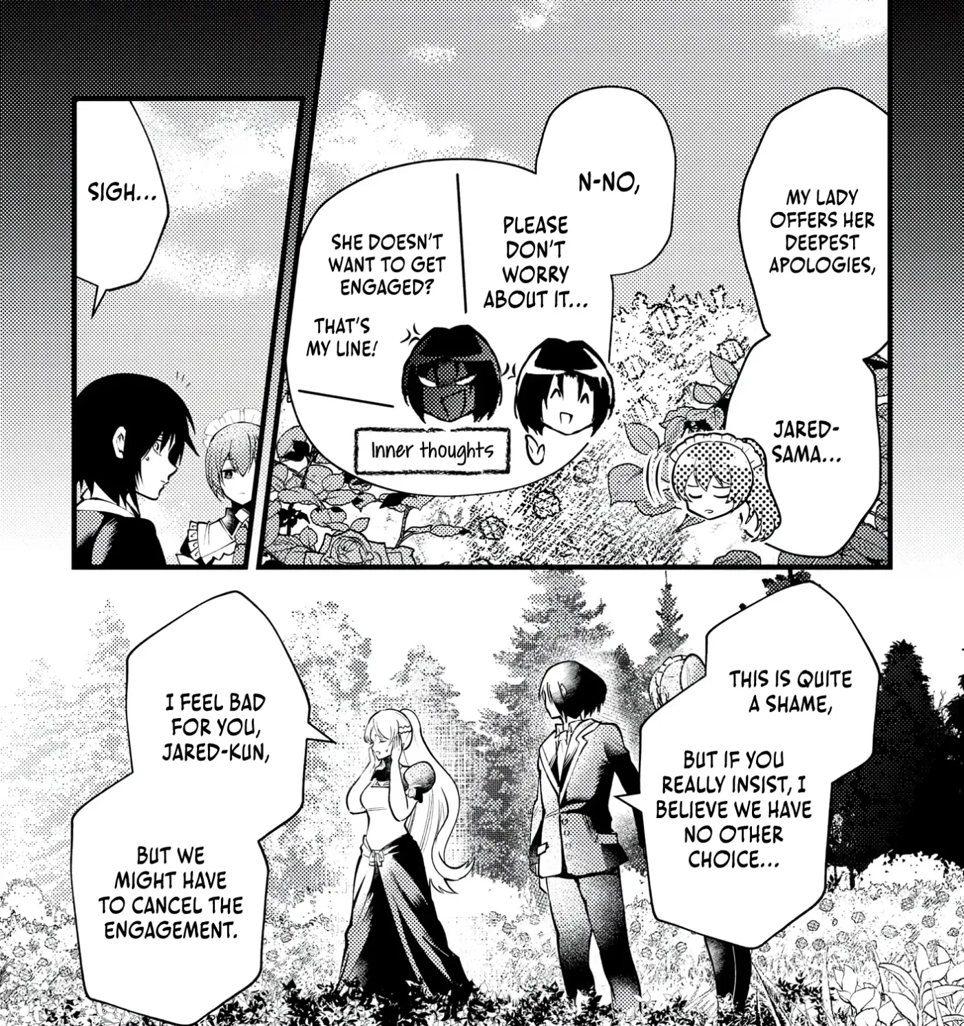 Kono Tabi, Koushaku Ke No Reijou No Konyakusha To Narimashita. Shikashi, Uwasa Dewa Seikaku Ga Waruku, Jussai Mo Toshiue Desu. Chapter 5 page 54 - 
