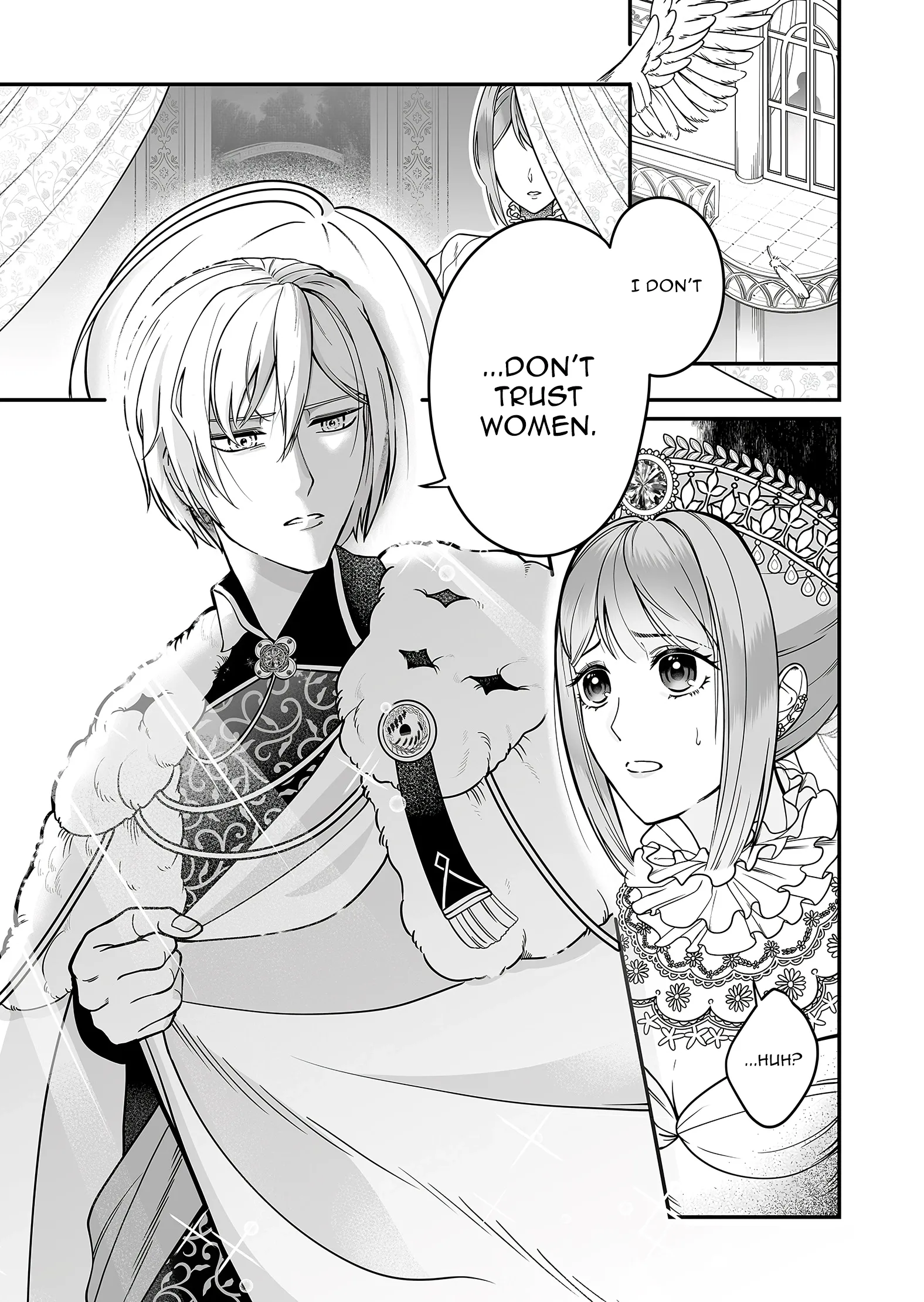 Konyaku Haki de Shiawase wo Akirameta Watashi desu ga, Onnagirai no Jiki Kokuou ni Kyuukonsaremashita Chapter 1 page 2 - 