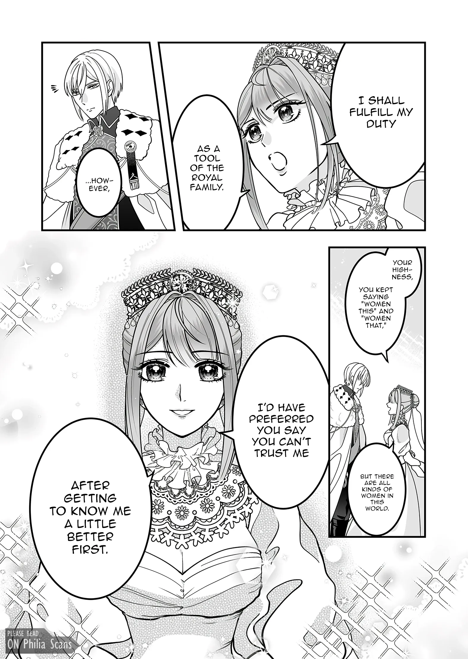 Konyaku Haki de Shiawase wo Akirameta Watashi desu ga, Onnagirai no Jiki Kokuou ni Kyuukonsaremashita Chapter 1 page 33 - 