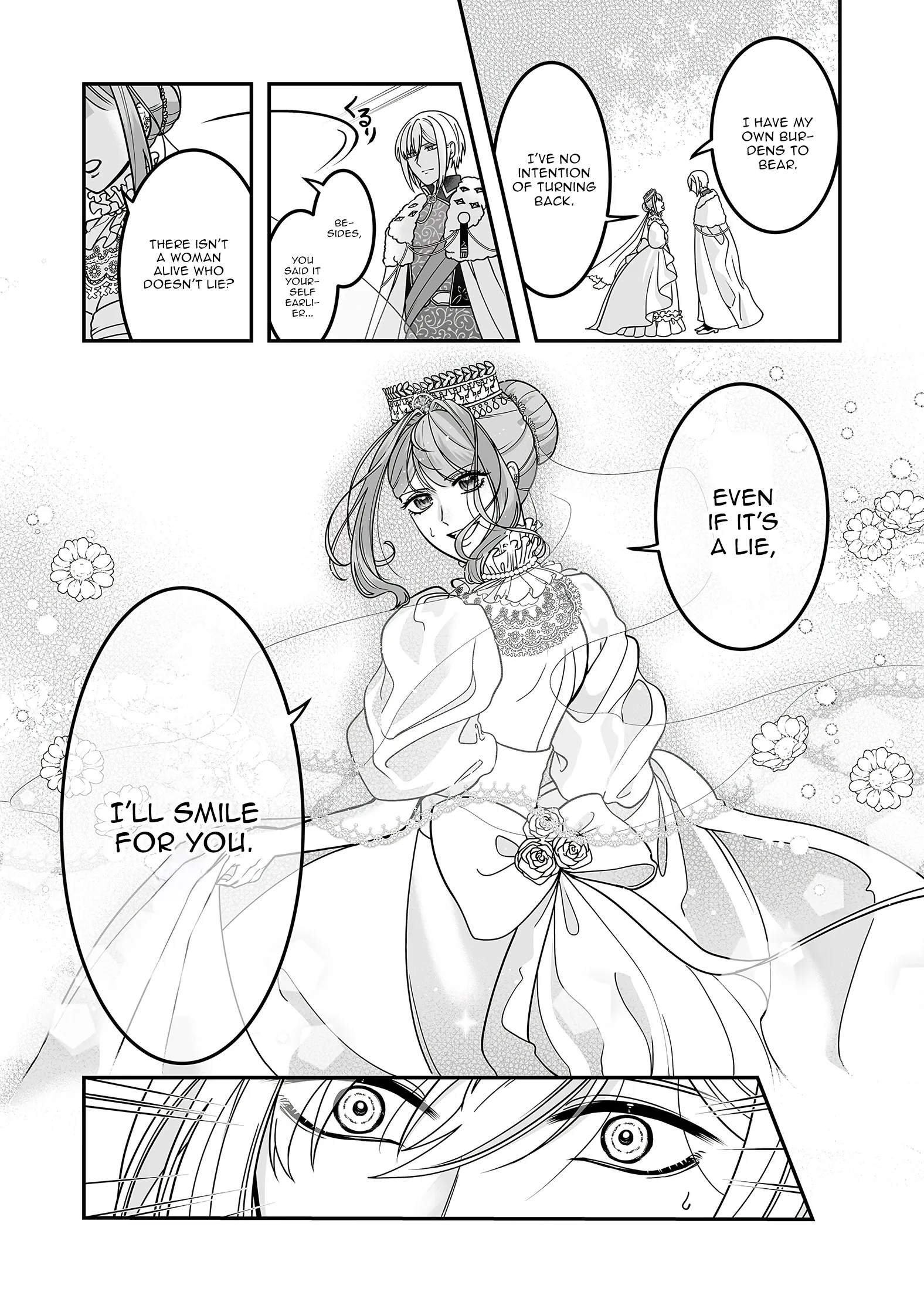 Konyaku Haki de Shiawase wo Akirameta Watashi desu ga, Onnagirai no Jiki Kokuou ni Kyuukonsaremashita Chapter 1 page 38 - 
