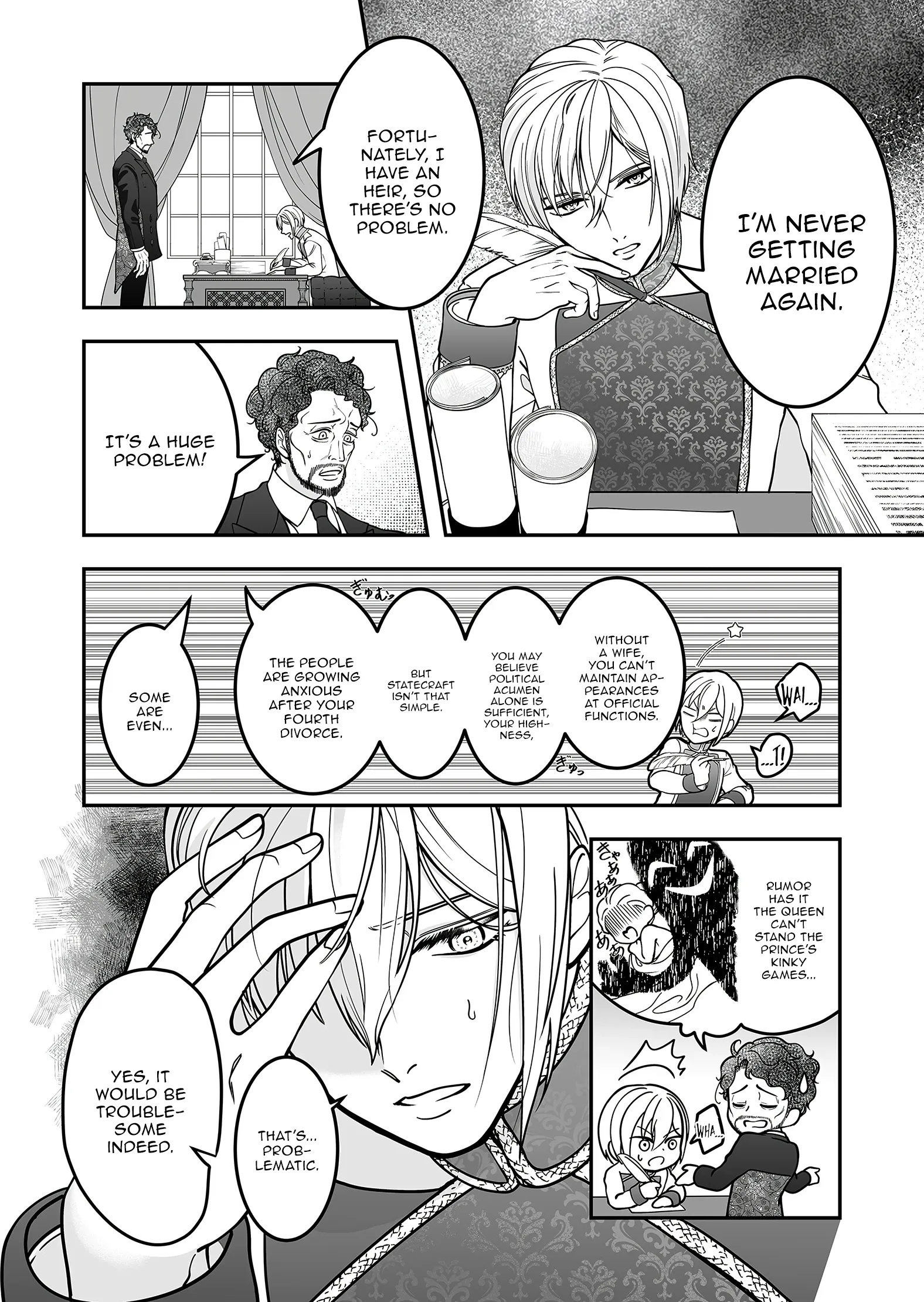 Konyaku Haki de Shiawase wo Akirameta Watashi desu ga, Onnagirai no Jiki Kokuou ni Kyuukonsaremashita Chapter 1 page 7 - 