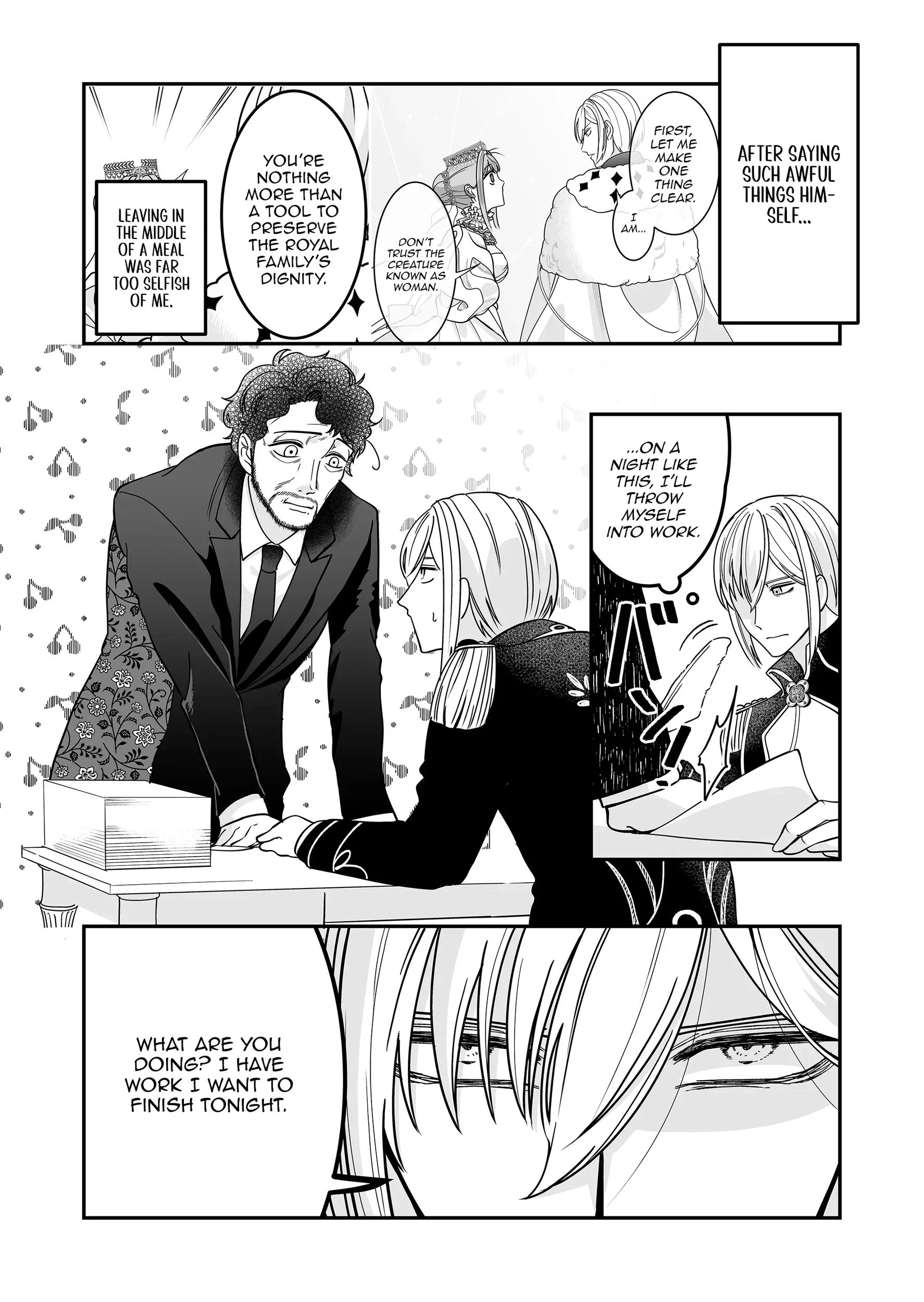Konyaku Haki de Shiawase wo Akirameta Watashi desu ga, Onnagirai no Jiki Kokuou ni Kyuukonsaremashita Chapter 3 page 14 - 