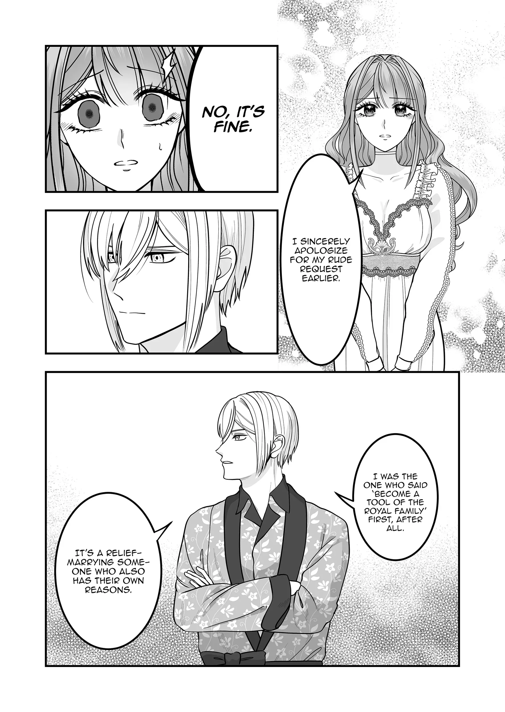 Konyaku Haki de Shiawase wo Akirameta Watashi desu ga, Onnagirai no Jiki Kokuou ni Kyuukonsaremashita Chapter 3 page 19 - 