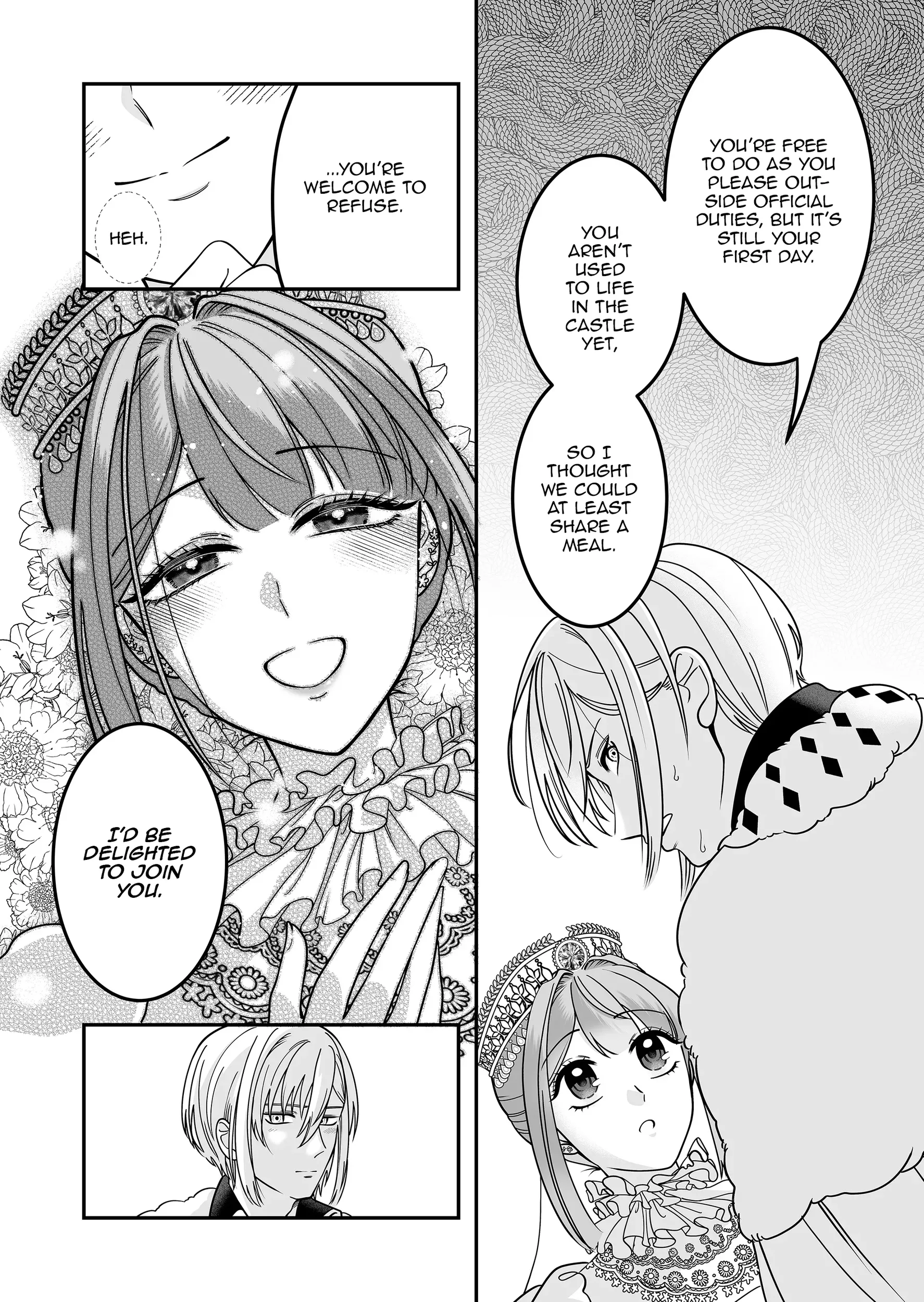 Konyaku Haki de Shiawase wo Akirameta Watashi desu ga, Onnagirai no Jiki Kokuou ni Kyuukonsaremashita Chapter 3 page 3 - 