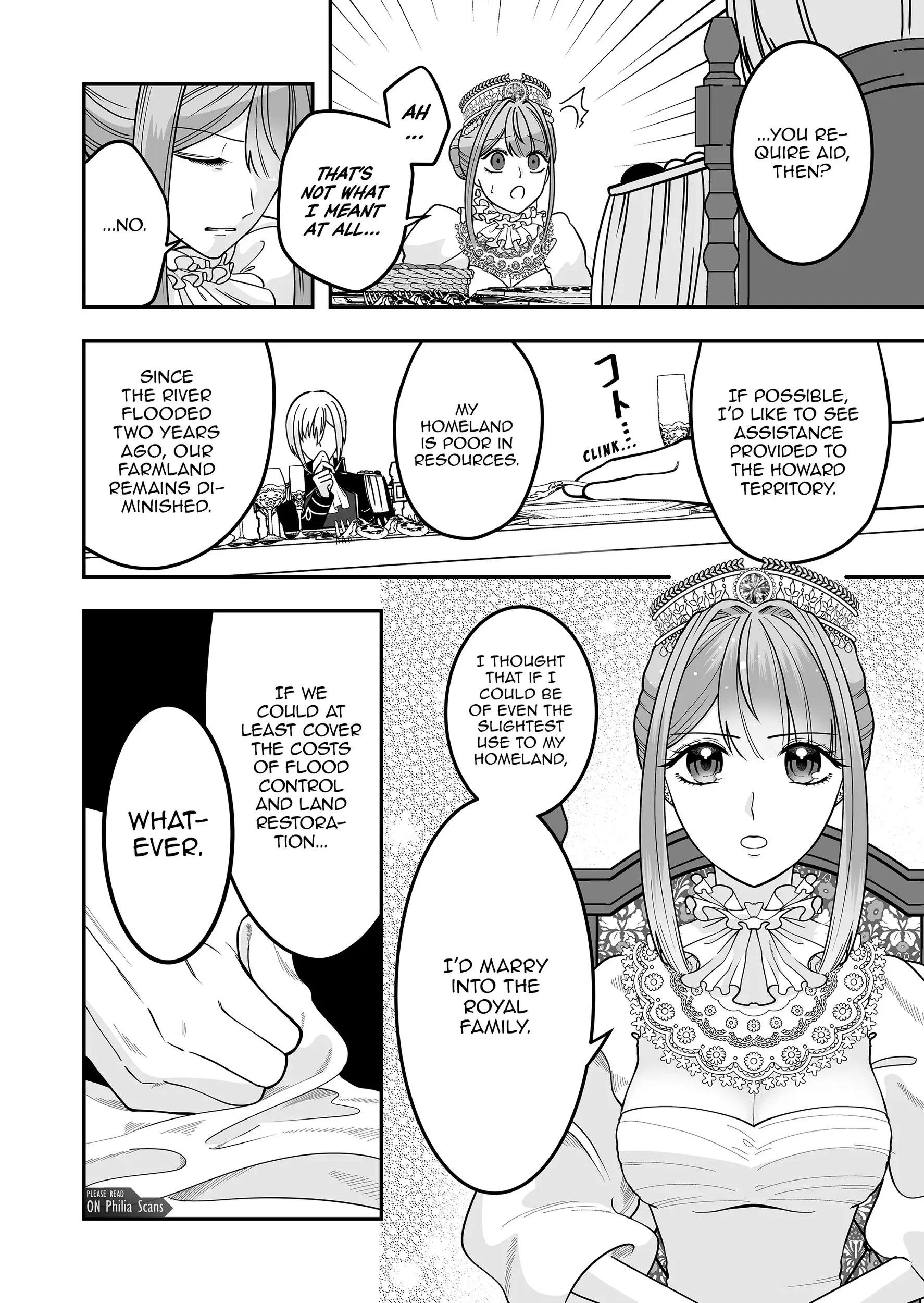Konyaku Haki de Shiawase wo Akirameta Watashi desu ga, Onnagirai no Jiki Kokuou ni Kyuukonsaremashita Chapter 3 page 8 - 