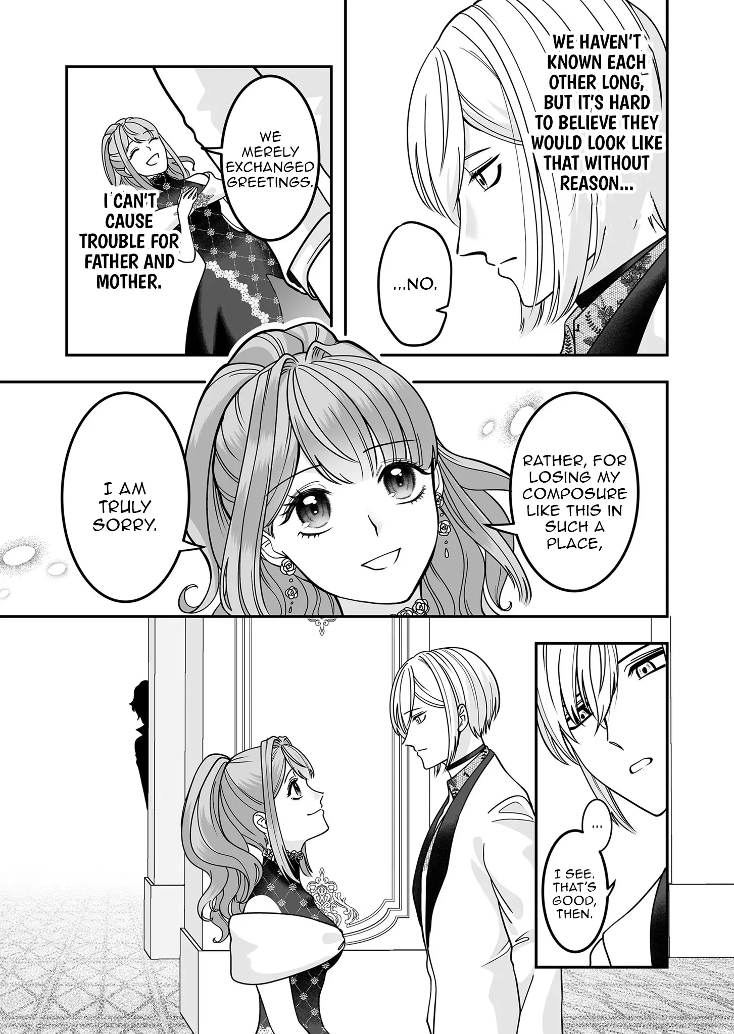 Konyaku Haki de Shiawase wo Akirameta Watashi desu ga, Onnagirai no Jiki Kokuou ni Kyuukonsaremashita Chapter 4 page 11 - 