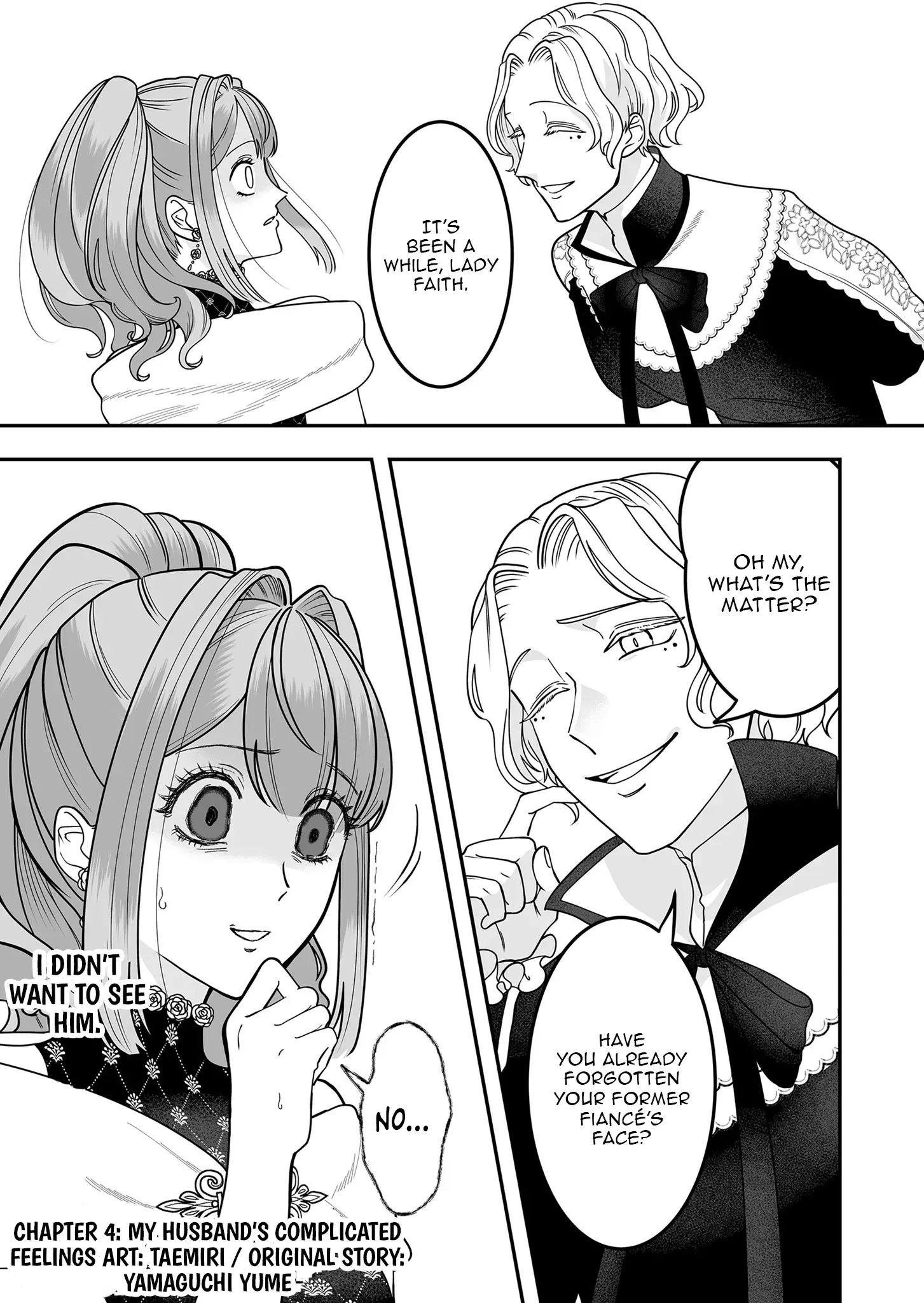 Konyaku Haki de Shiawase wo Akirameta Watashi desu ga, Onnagirai no Jiki Kokuou ni Kyuukonsaremashita Chapter 4 page 3 - 