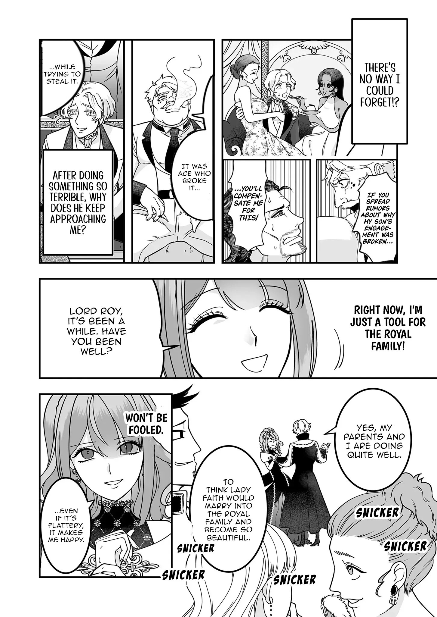 Konyaku Haki de Shiawase wo Akirameta Watashi desu ga, Onnagirai no Jiki Kokuou ni Kyuukonsaremashita Chapter 4 page 4 - 