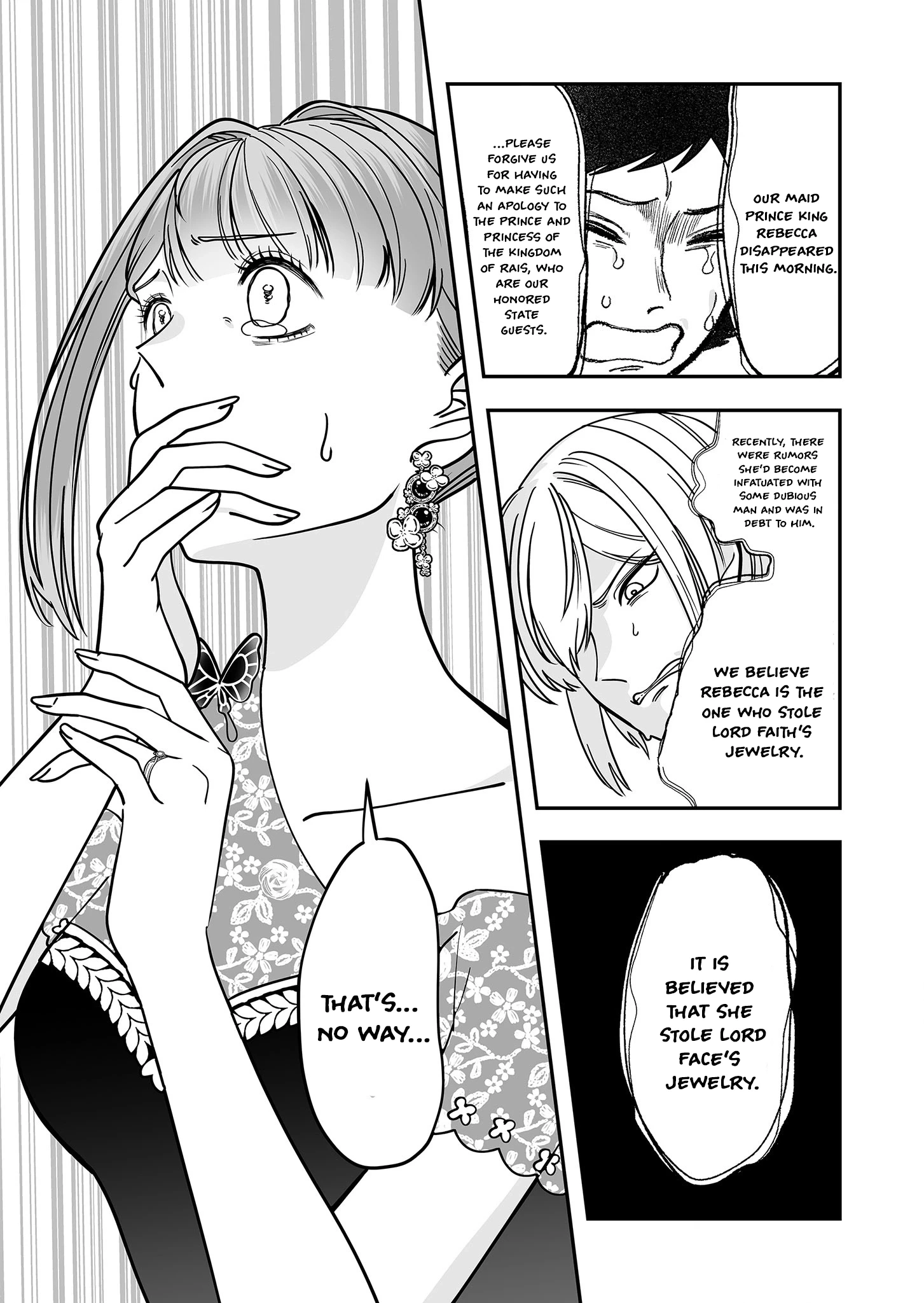 Konyaku Haki de Shiawase wo Akirameta Watashi desu ga, Onnagirai no Jiki Kokuou ni Kyuukonsaremashita Chapter 6 page 36 - 