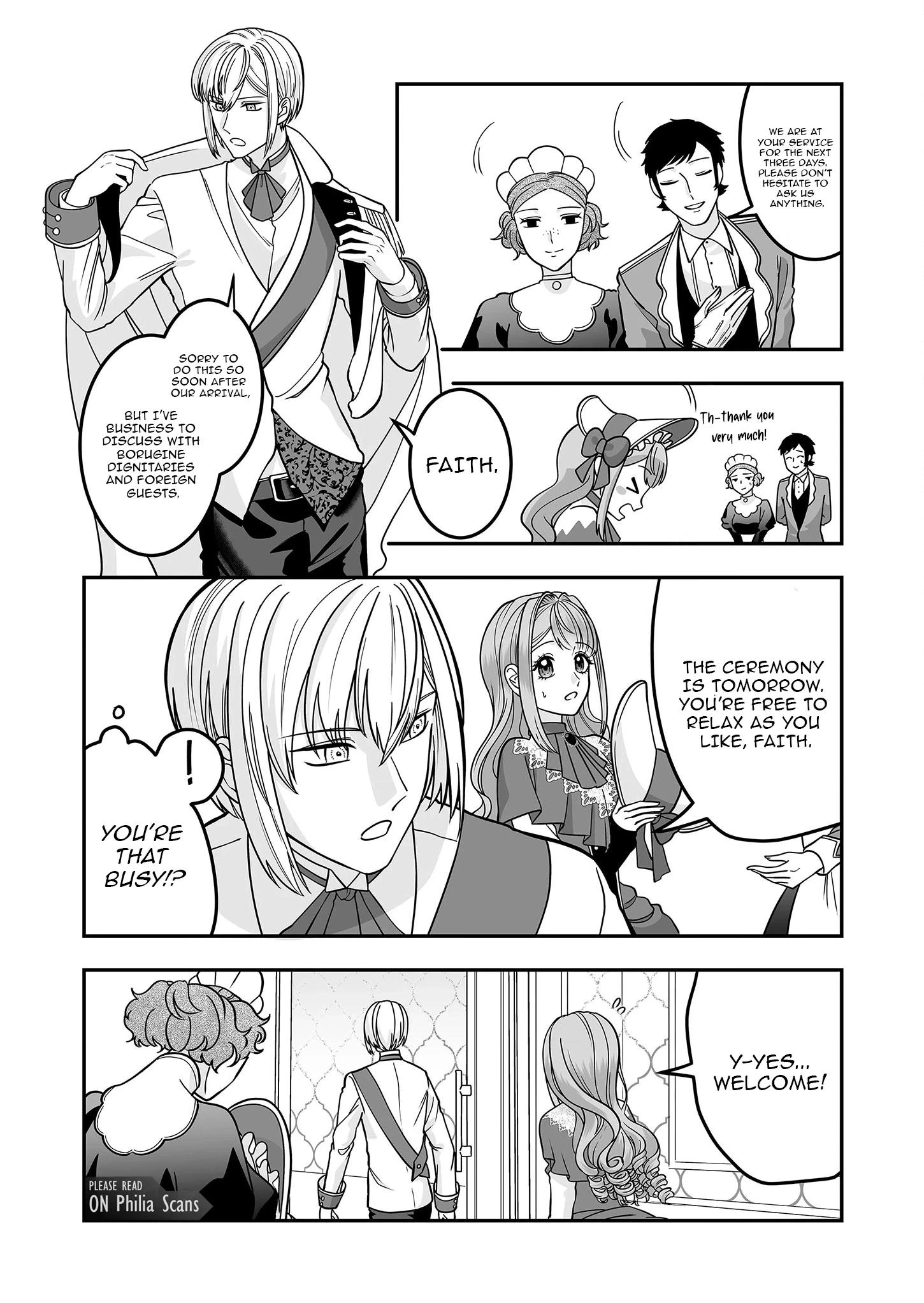Konyaku Haki de Shiawase wo Akirameta Watashi desu ga, Onnagirai no Jiki Kokuou ni Kyuukonsaremashita Chapter 6 page 8 - 