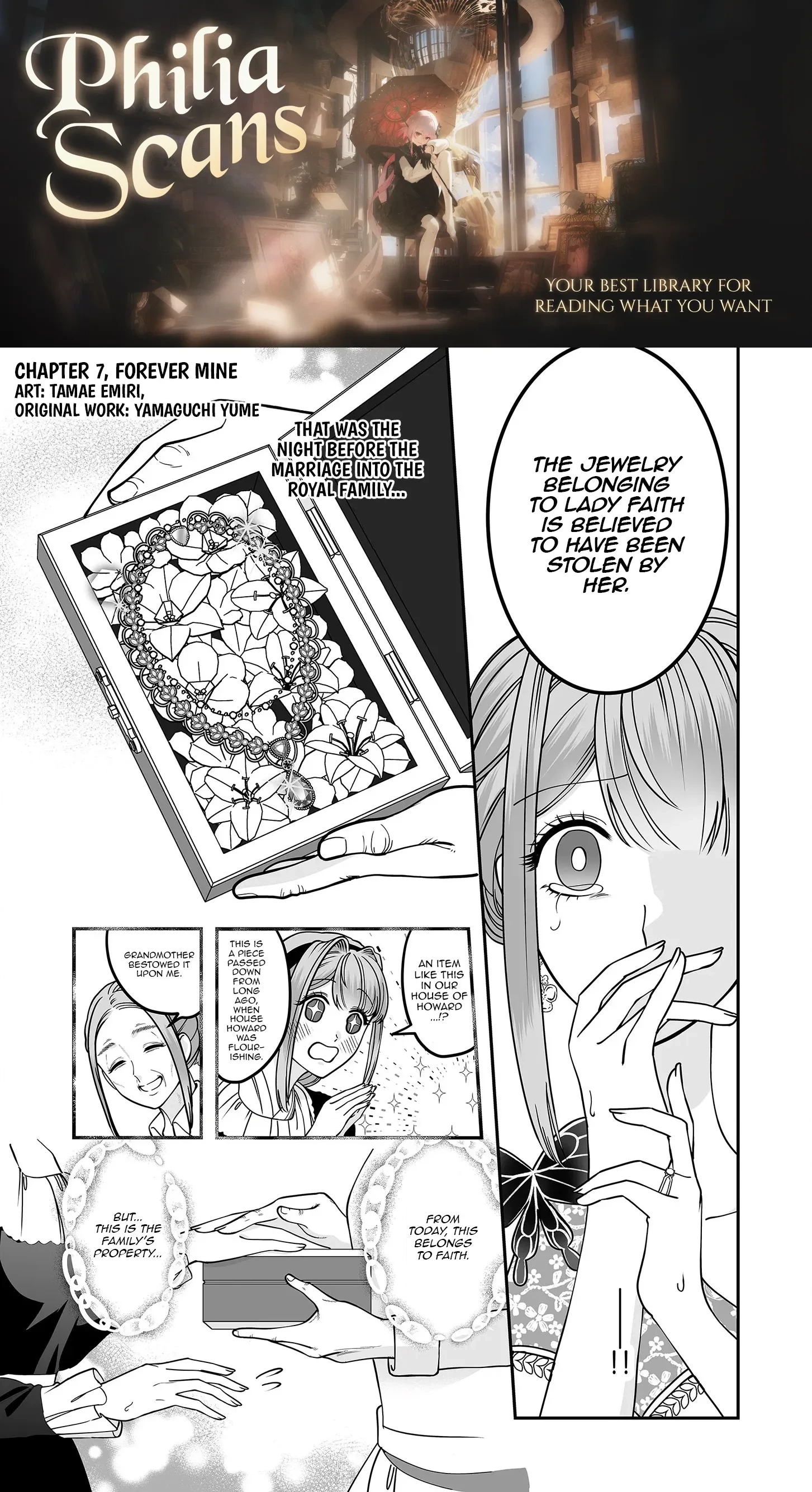 Konyaku Haki de Shiawase wo Akirameta Watashi desu ga, Onnagirai no Jiki Kokuou ni Kyuukonsaremashita Chapter 7 page 1 - 