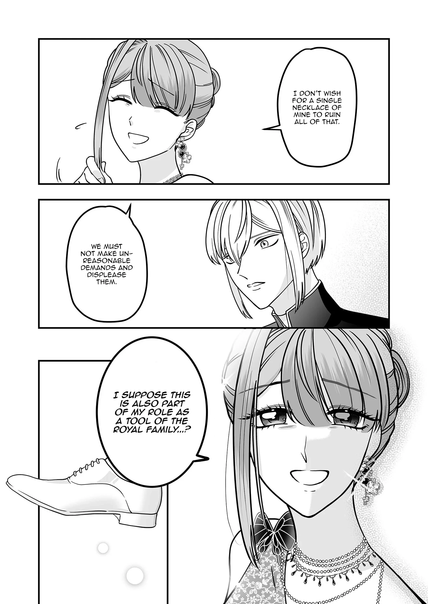 Konyaku Haki de Shiawase wo Akirameta Watashi desu ga, Onnagirai no Jiki Kokuou ni Kyuukonsaremashita Chapter 7 page 13 - 