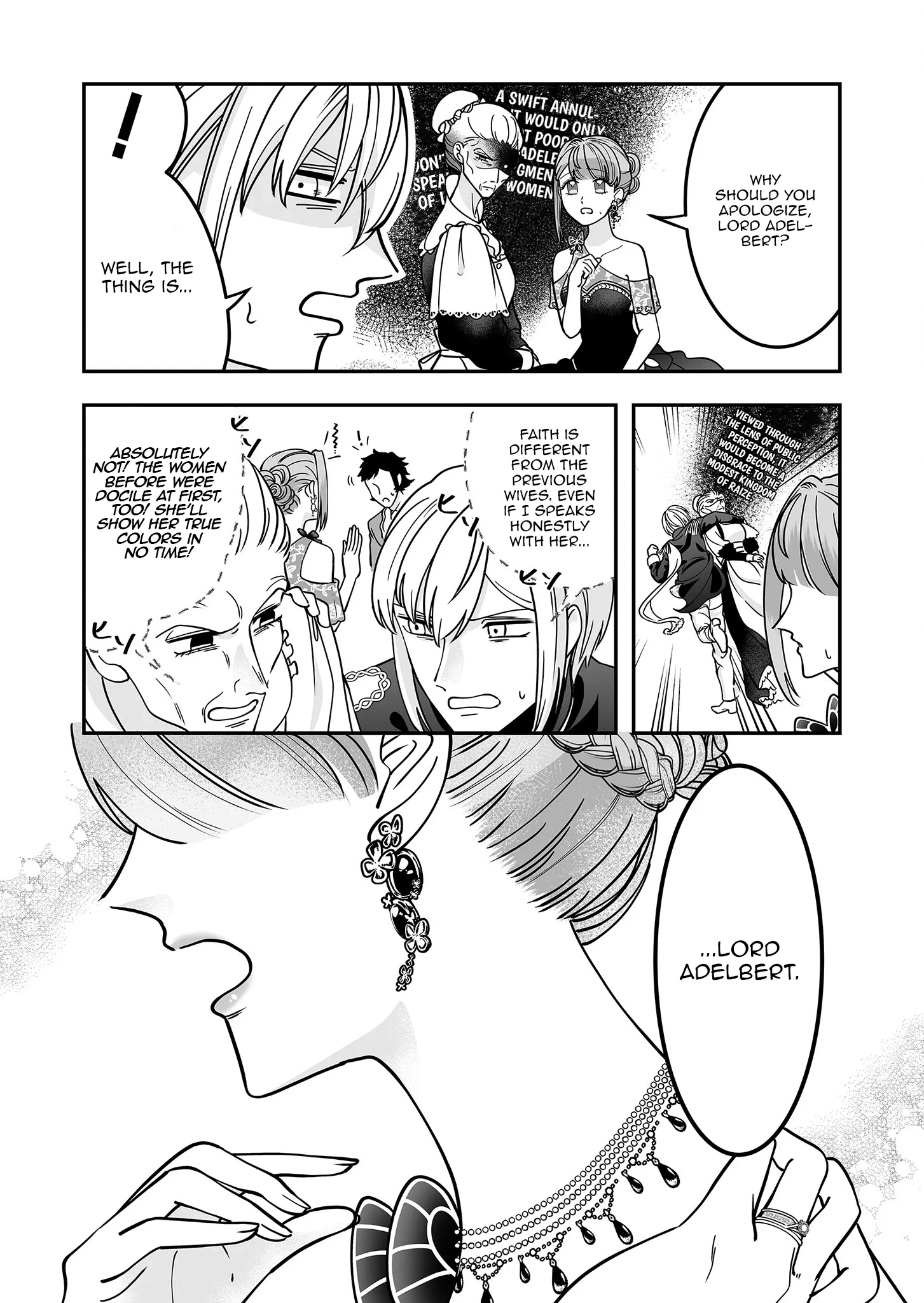 Konyaku Haki de Shiawase wo Akirameta Watashi desu ga, Onnagirai no Jiki Kokuou ni Kyuukonsaremashita Chapter 7 page 3 - 