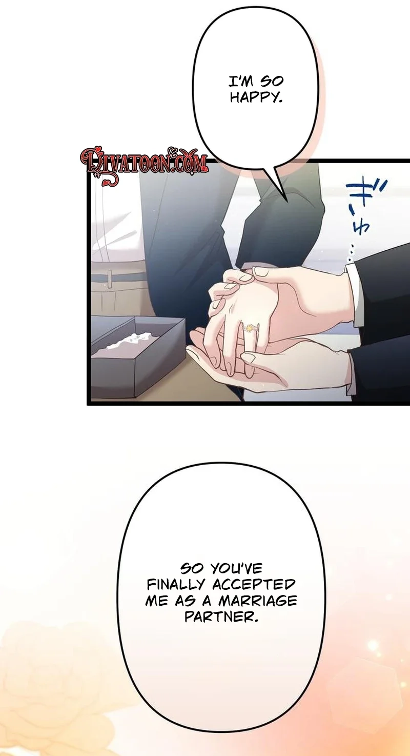 Konyaku Yubiwa wa Totsuzen ni ~Himi Shachou no Ai ga Omo Sugiru~ Chapter 12 page 53 - 