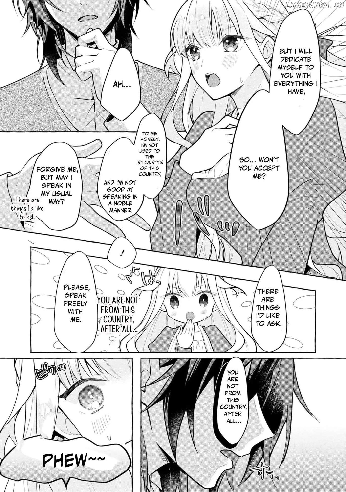Konyakusha ni Sobahi to shite Riyousareru Kurai Nara Majutsushi-sama no Houshou to narimasu Chapter 1 page 14 - 