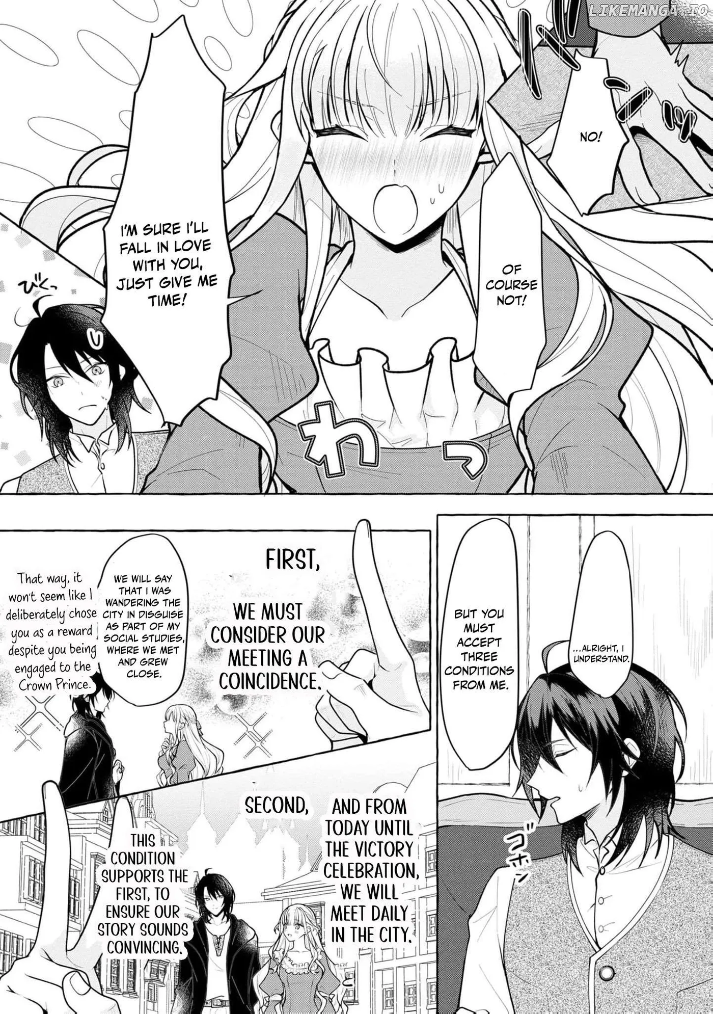 Konyakusha ni Sobahi to shite Riyousareru Kurai Nara Majutsushi-sama no Houshou to narimasu Chapter 1 page 25 - 