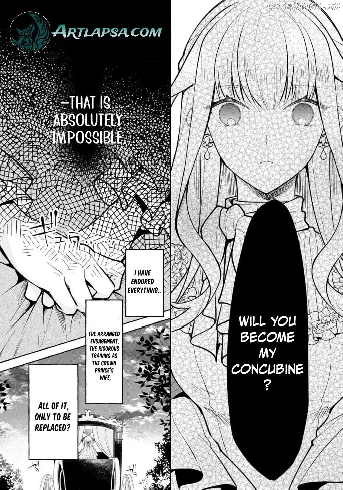 Konyakusha ni Sobahi to shite Riyousareru Kurai Nara Majutsushi-sama no Houshou to narimasu Chapter 1 page 9 - 