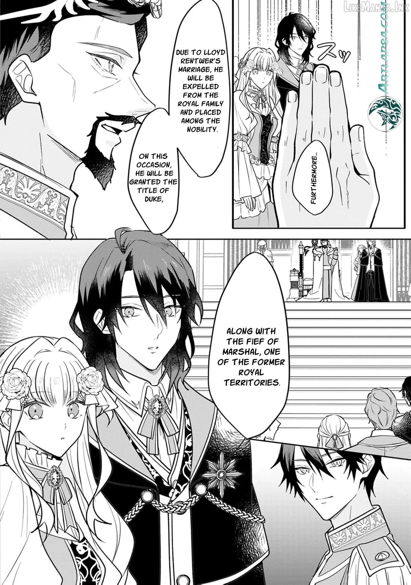 Konyakusha ni Sobahi to shite Riyousareru Kurai Nara Majutsushi-sama no Houshou to narimasu Chapter 10 page 21 - 