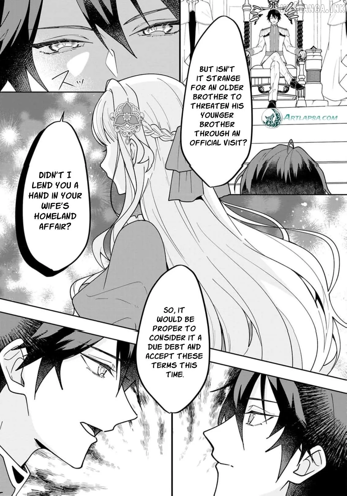 Konyakusha ni Sobahi to shite Riyousareru Kurai Nara Majutsushi-sama no Houshou to narimasu Chapter 10 page 6 - 