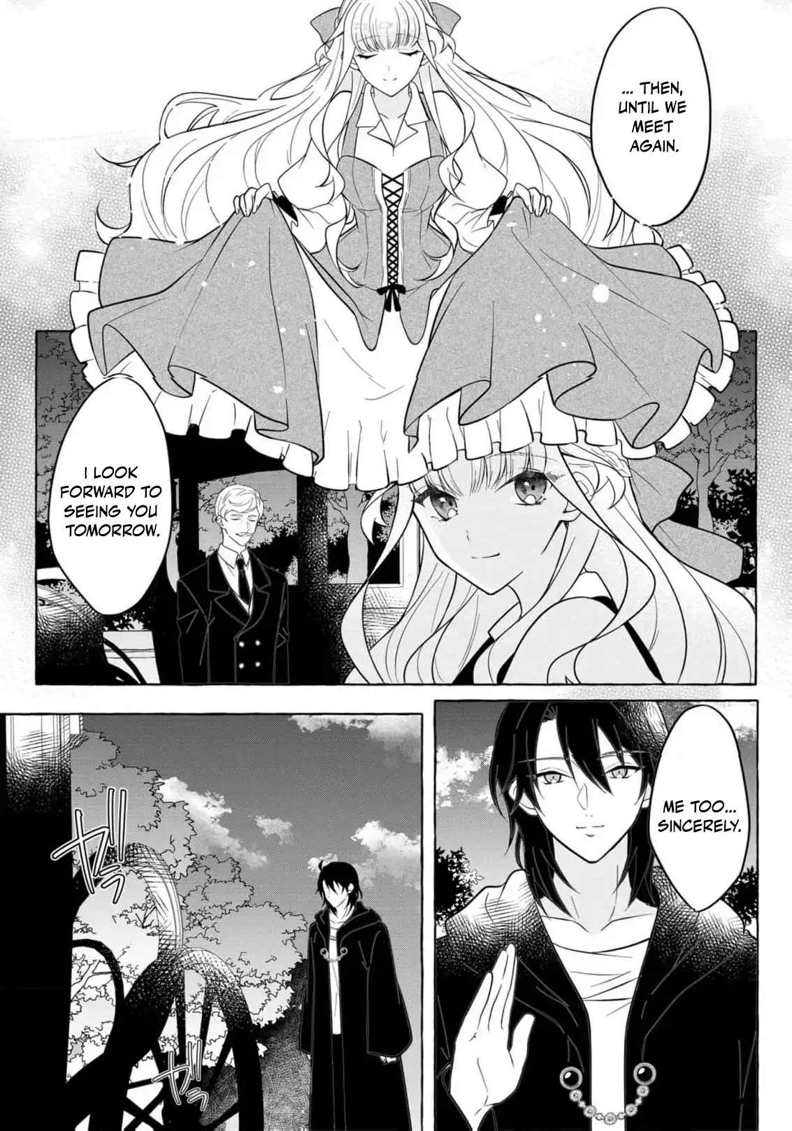 Konyakusha ni Sobahi to shite Riyousareru Kurai Nara Majutsushi-sama no Houshou to narimasu Chapter 4 page 18 - 