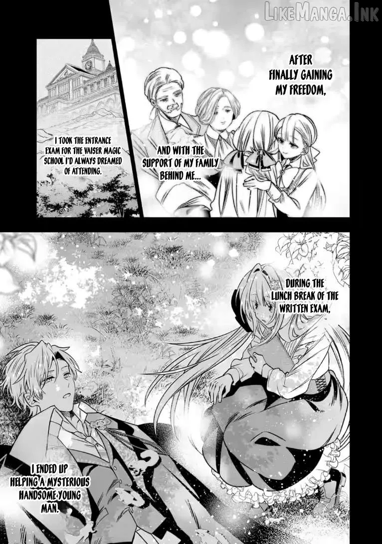 Konyakusha o Sutetara, Tanoshii Mahou Gakkou no Seikatsu ga Matte Imashita! Chapter 2.1 page 6 - 