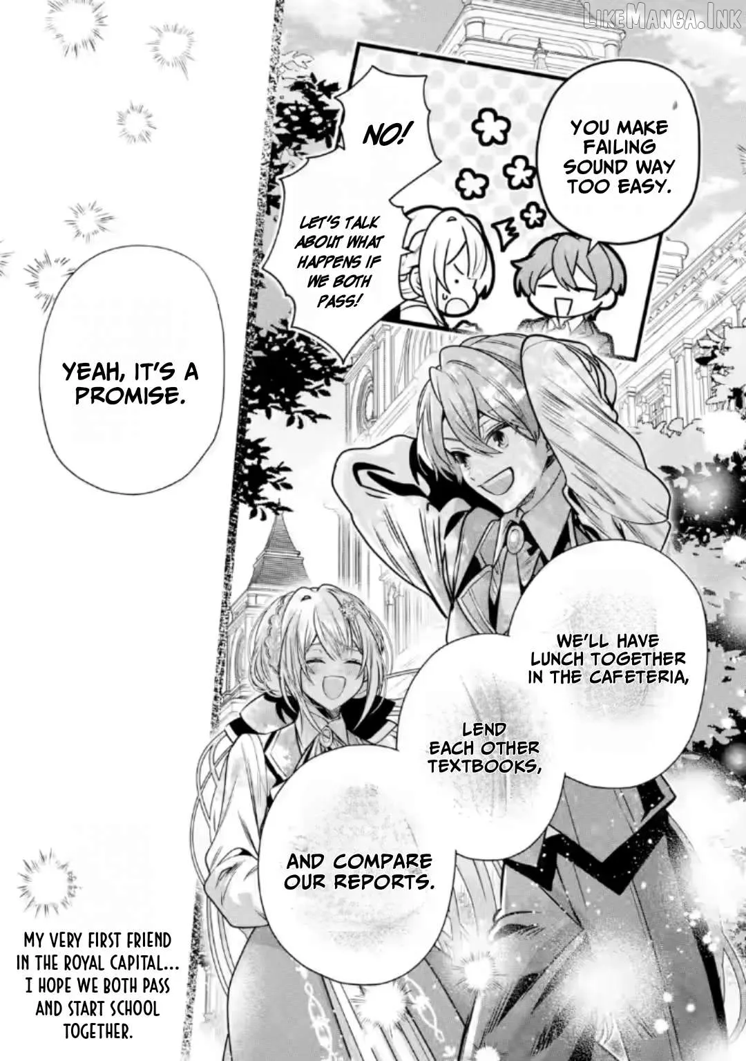 Konyakusha o Sutetara, Tanoshii Mahou Gakkou no Seikatsu ga Matte Imashita! Chapter 2.3 page 3 - 
