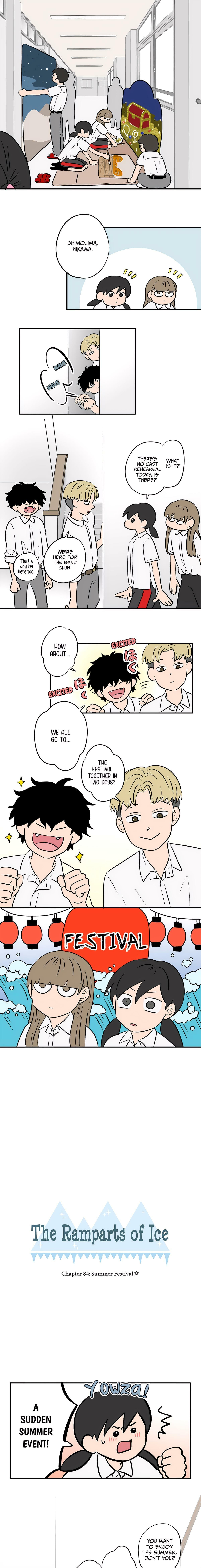 Koori no Jouheki Chapter 84 page 1 - 
