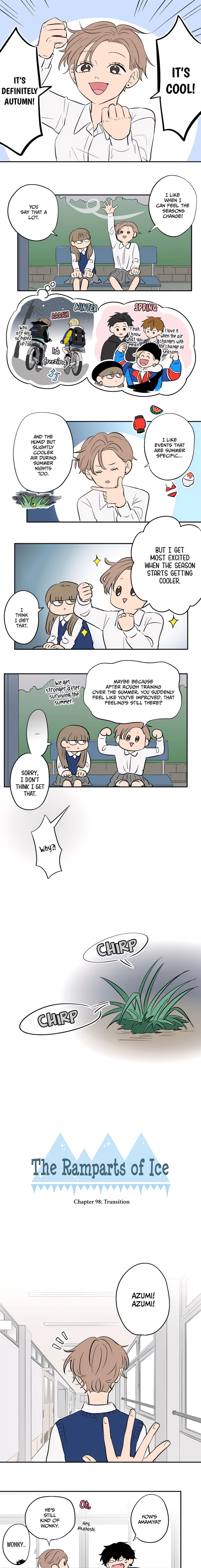 Koori no Jouheki Chapter 98 page 1 - 