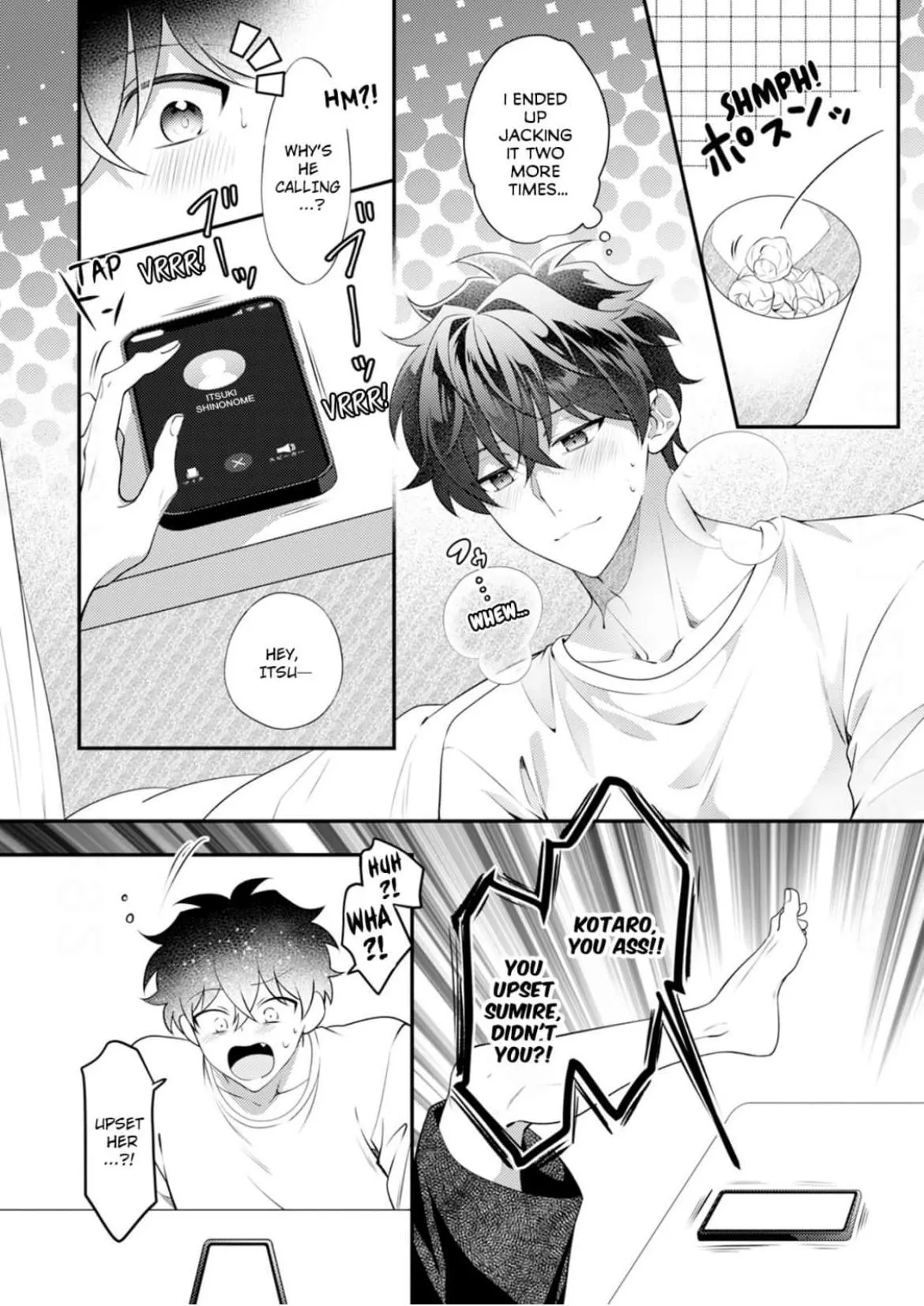 Kotaro just can’t hold back: filled up by a younger man’s love Chapter 12 page 8 - 
